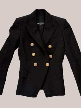 Balmain Women's Black Jacket